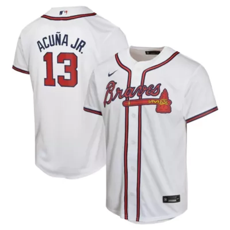 MLB Nike Ronald Acuña Jr. Atlanta Braves Home Game Player Jersey