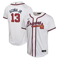 MLB Nike Ronald Acuña Jr. Atlanta Braves Home Game Player Jersey