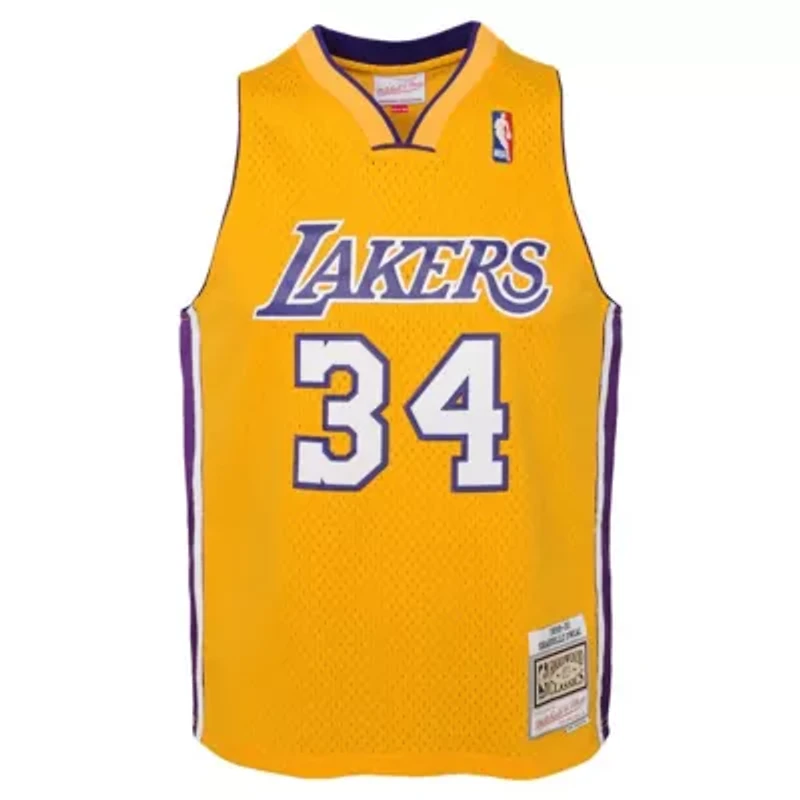 NBA Shaquille O'Neal Los Angeles Lakers 1999/00 Hardwood Classics Swingman Jersey