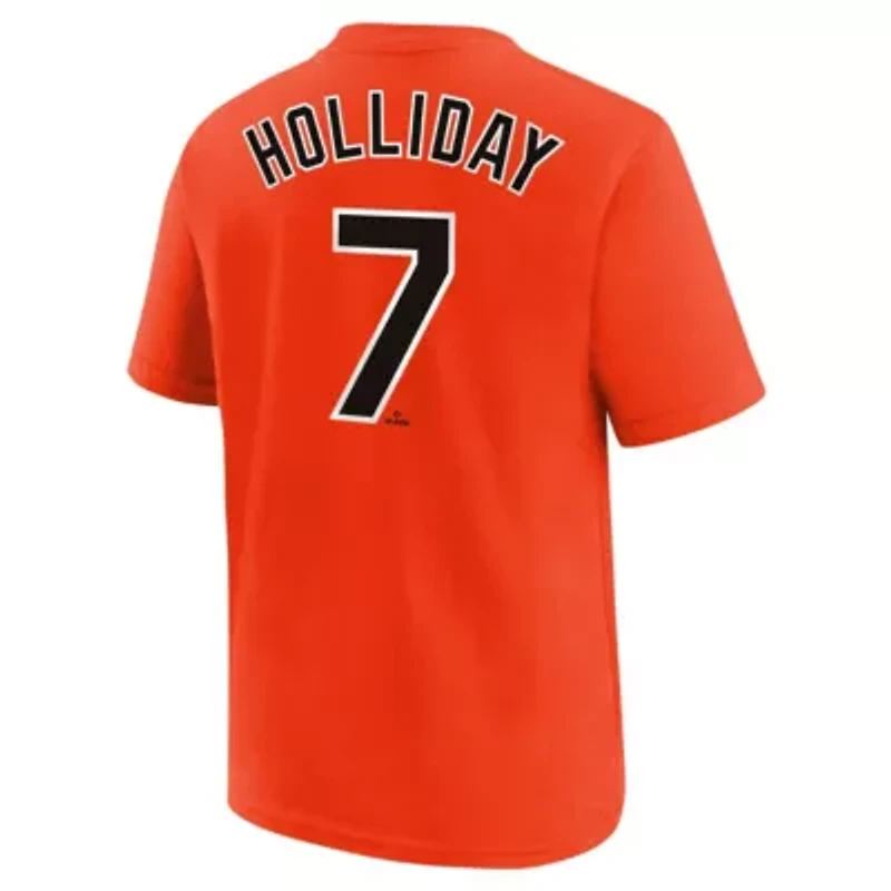 MLB Nike Jackson Holliday Baltimore Orioles Name & Number T-Shirt