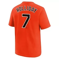 MLB Nike Jackson Holliday Baltimore Orioles Name & Number T-Shirt