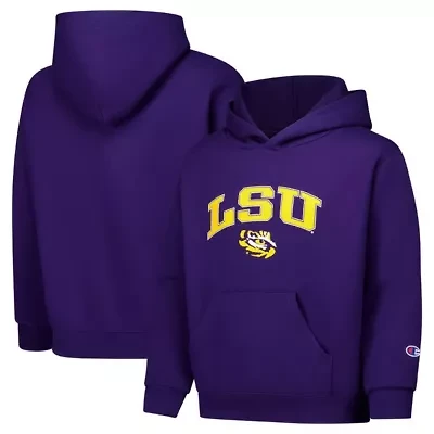 NCAA LSU Tigers Campus Pullover Hoodie