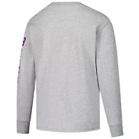 NCAA LSU Tigers Distressed Arch Over Logo Long Sleeve T-Shirt