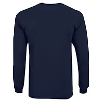 NCAA Michigan Wolverines Distressed Arch Over Logo Long Sleeve T-Shirt