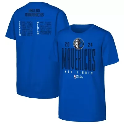 NBA Fanatics Dallas Mavericks 2024 Finals Roster T-Shirt