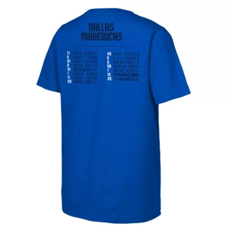 NBA Fanatics Dallas Mavericks 2024 Finals Roster T-Shirt
