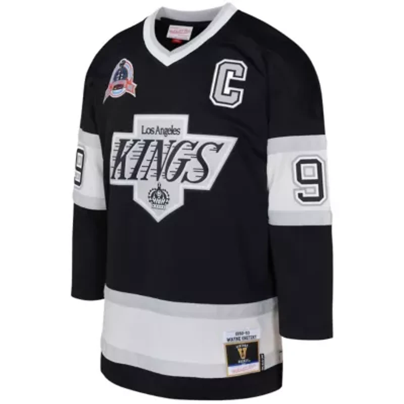 NHL Wayne Gretzky Los Angeles Kings 1992/93 Captain Patch Power Play Player Jersey