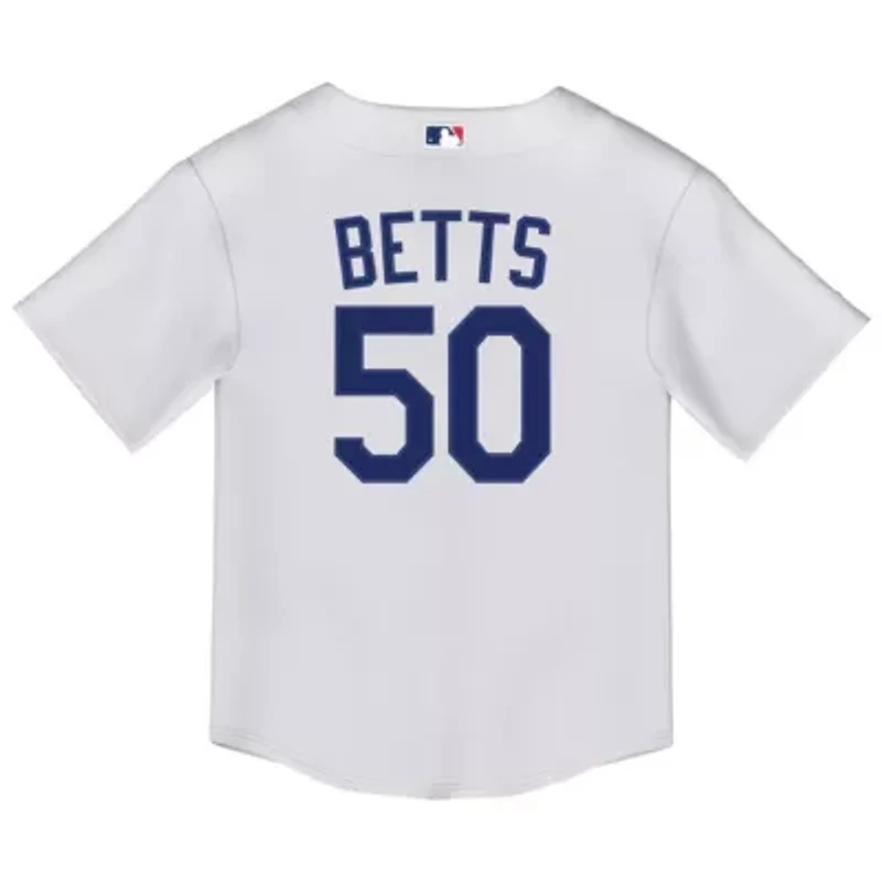 MLB Nike Mookie Betts Los Angeles Dodgers Home Replica Player Jersey