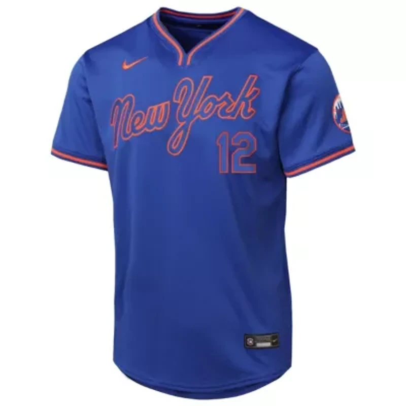 MLB Nike Francisco Lindor New York Mets Alternate Limited Player Jersey