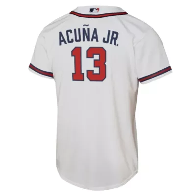 MLB Nike Ronald Acuna Jr. Atlanta Braves Home Replica Player Jersey
