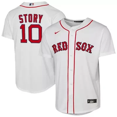 Boston Red Sox MLB Nike Trevor Story Home Replica Player Jersey