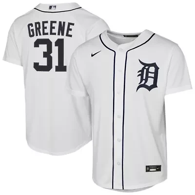 MLB Nike Riley Greene Detroit Tigers Home Replica Player Jersey