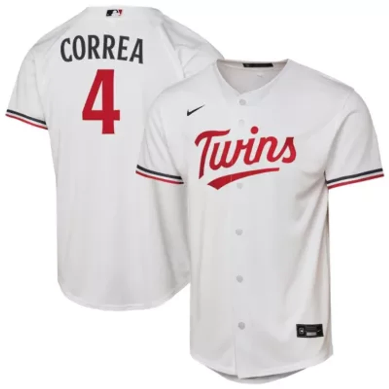 MLB Nike Carlos Correa Minnesota Twins Home Replica Player Jersey