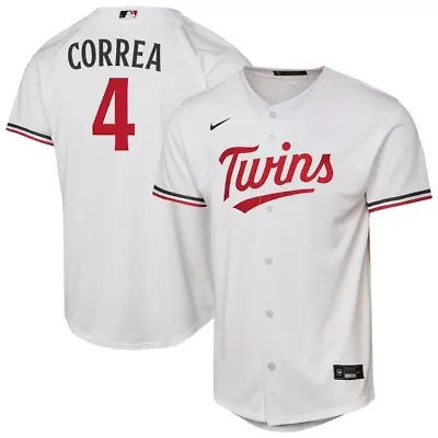 MLB Nike Carlos Correa Minnesota Twins Home Replica Player Jersey