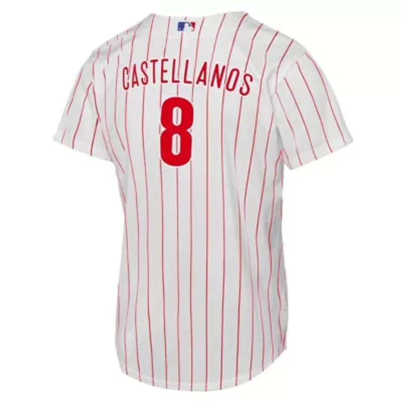 MLB Nike Nick Castellanos Philadelphia Phillies Home Replica Player Jersey