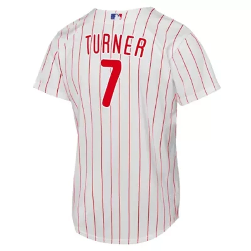 MLB Nike Trea Turner Philadelphia Phillies Home Replica Player Jersey
