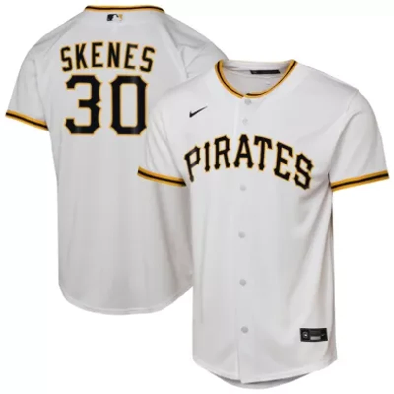 MLB Nike Paul Skenes Pittsburgh Pirates Home Replica Player Jersey