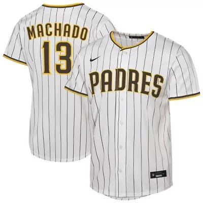 MLB Nike Manny Machado San Diego Padres Home Replica Player Jersey
