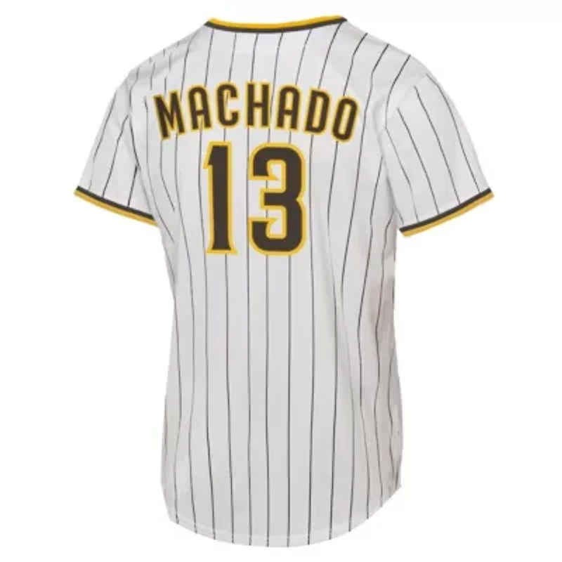 MLB Nike Manny Machado San Diego Padres Home Replica Player Jersey
