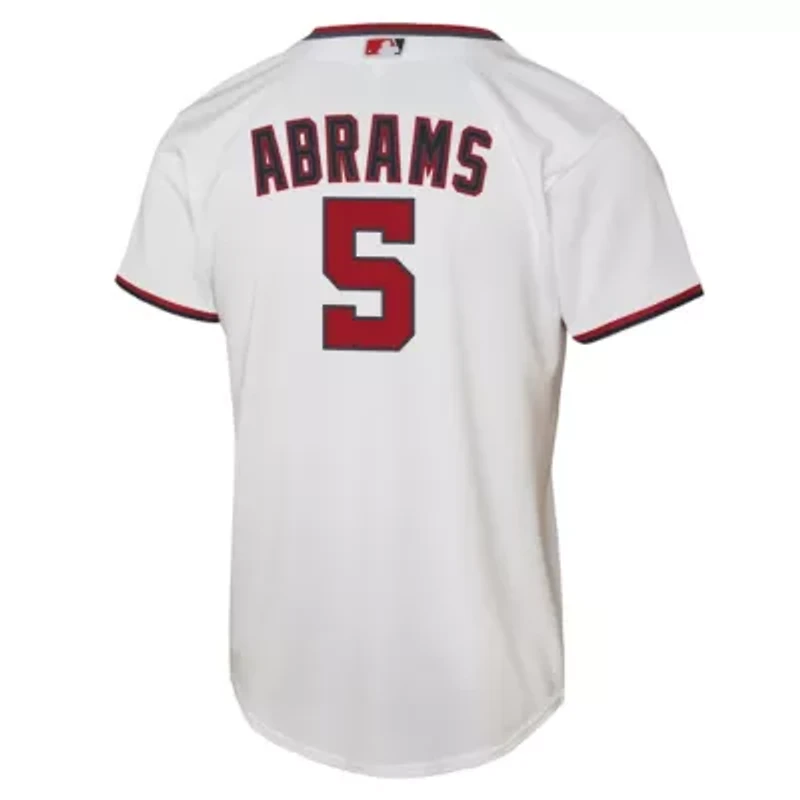 MLB Nike CJ Abrams Washington Nationals Home Replica Player Jersey