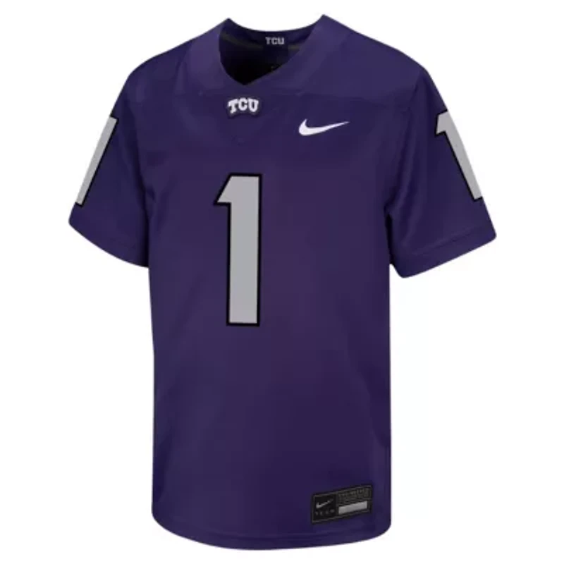 NCAA Nike #1 TCU Horned Frogs Untouchable Football Jersey