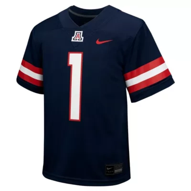 NCAA Nike #1 Arizona Wildcats Untouchable Football Jersey