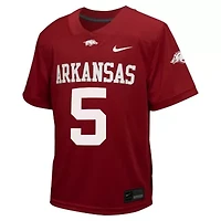 NCAA Nike #5 Arkansas Razorbacks Untouchable Football Jersey