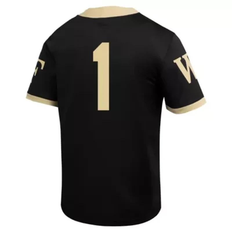 NCAA Nike #1 Wake Forest Demon Deacons Untouchable Football Jersey