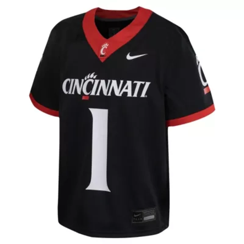NCAA Nike #1 Cincinnati Bearcats Untouchable Football Jersey