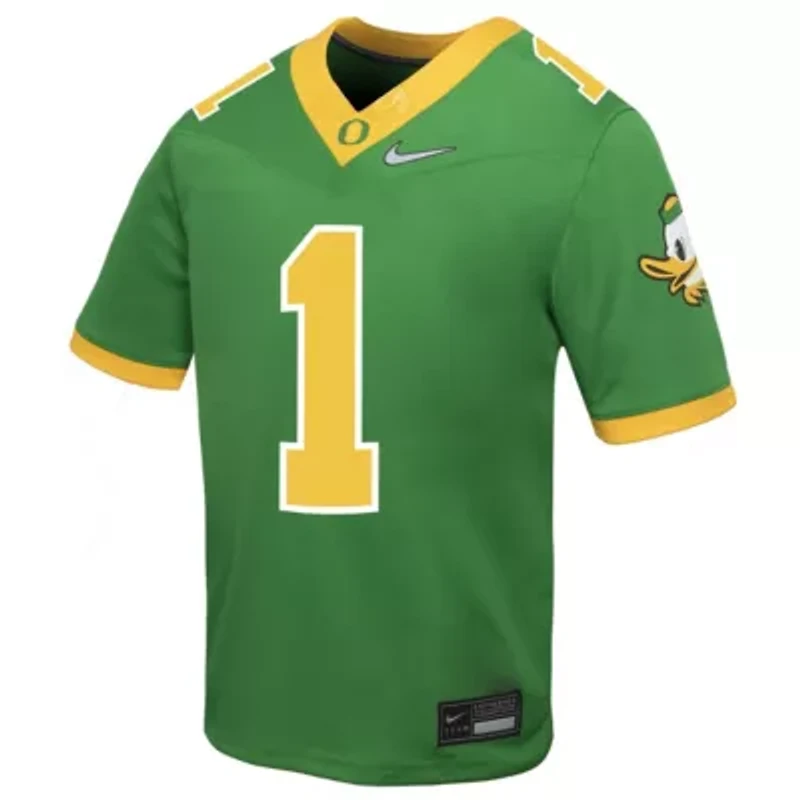 NCAA Nike #1 Apple Oregon Ducks Alternate Replica Football Jersey