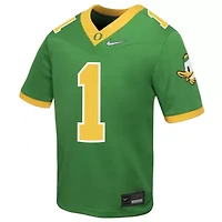 NCAA Nike #1 Apple Oregon Ducks Alternate Replica Football Jersey
