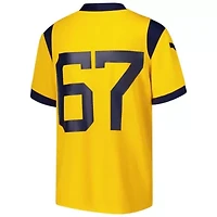 NCAA Nike #67 West Virginia Mountaineers Alternate Game Jersey