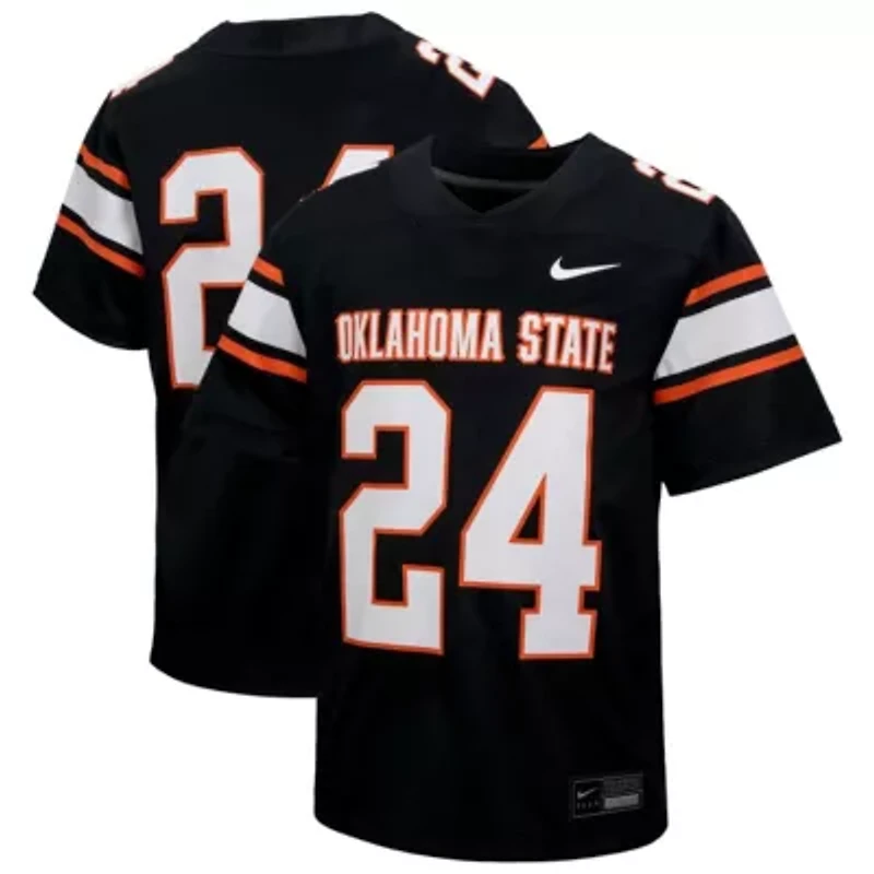 NCAA Nike #24 Oklahoma State Cowboys Untouchable Football Jersey