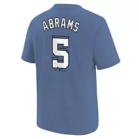 MLB Nike CJ Abrams Washington Nationals Fuse City Connect Name & Number T-Shirt