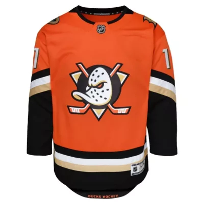 NHL Trevor Zegras Anaheim Ducks Premier Player Jersey