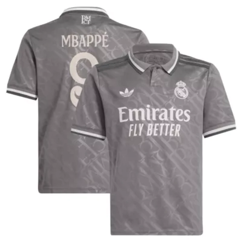 International Clubs Originals Kylian Mbappé Real Madrid 2024/25 Third Replica Player Jersey