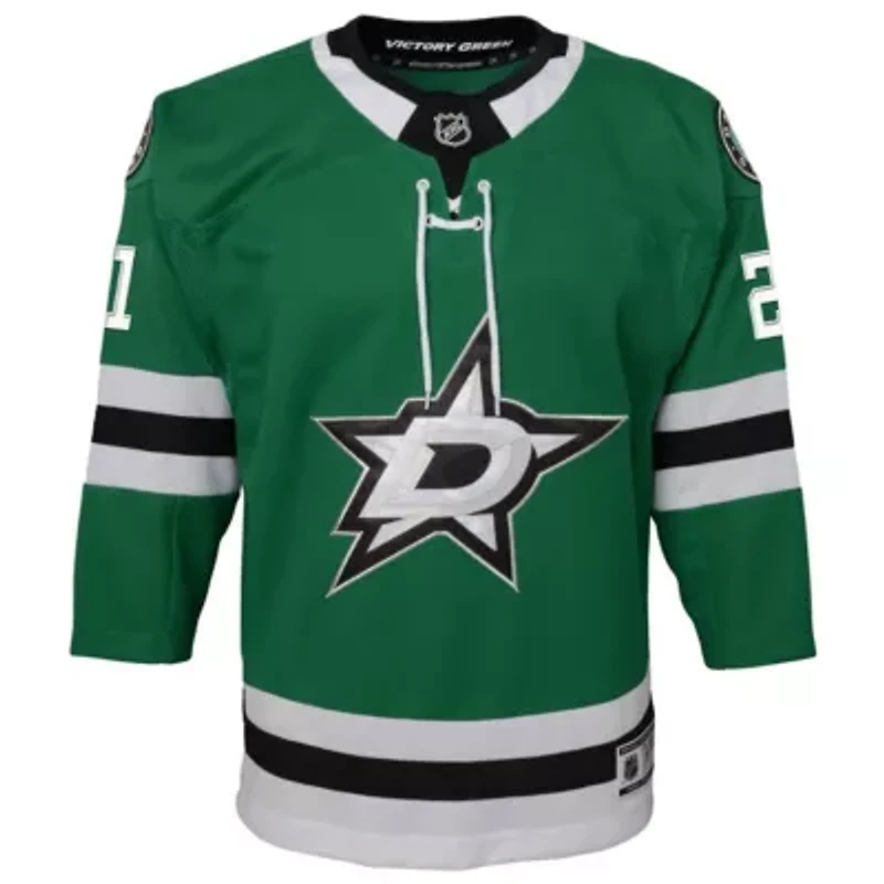 NHL Jason Robertson Kelly Dallas Stars Home Premier Player Jersey