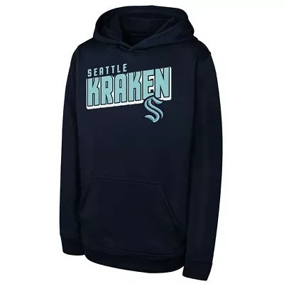 NHL Deep Sea Seattle Kraken Cyber Punk Performance Hoodie