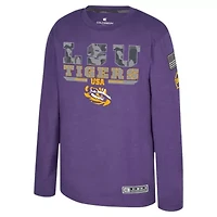 NCAA LSU Tigers OHT Military Appreciation Oorah Long Sleeve T-Shirt