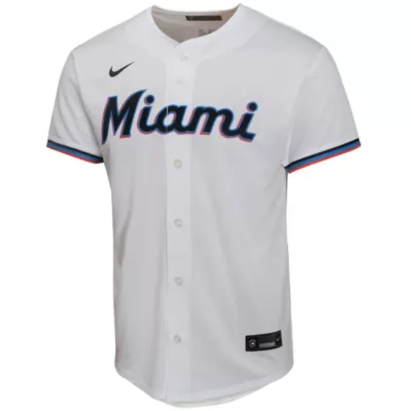 MLB Nike Sandy Alcantara Miami Marlins Home Game Player Jersey