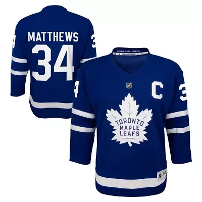 NHL Preschool Auston Matthews Toronto Maple Leafs Replica Player Jersey