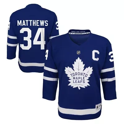 NHL Auston Matthews Toronto Maple Leafs Replica Player Jersey