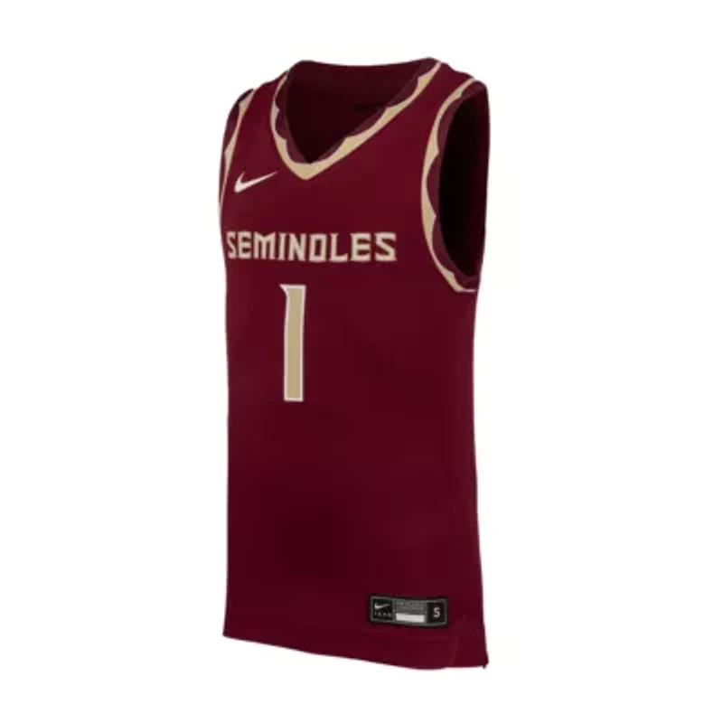 NCAA Nike #1 Florida State Seminoles Replica Basketball Jersey