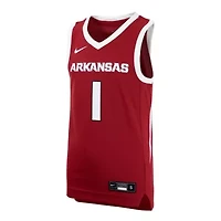 NCAA Nike #1 Arkansas Razorbacks Replica Basketball Jersey