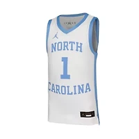 NCAA Nike #1 North Carolina Tar Heels Retro Replica Basketball Jersey