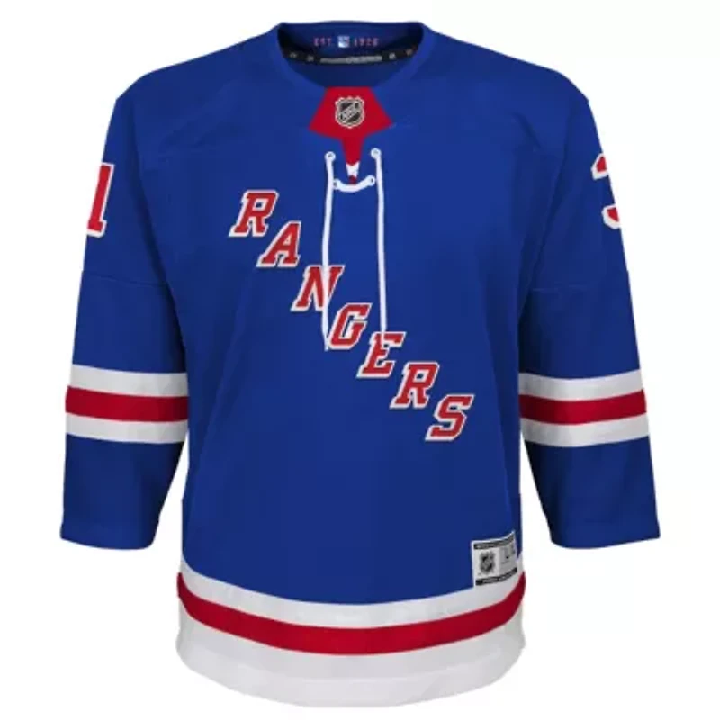 NHL Igor Shesterkin New York Rangers Home Premier Player Jersey