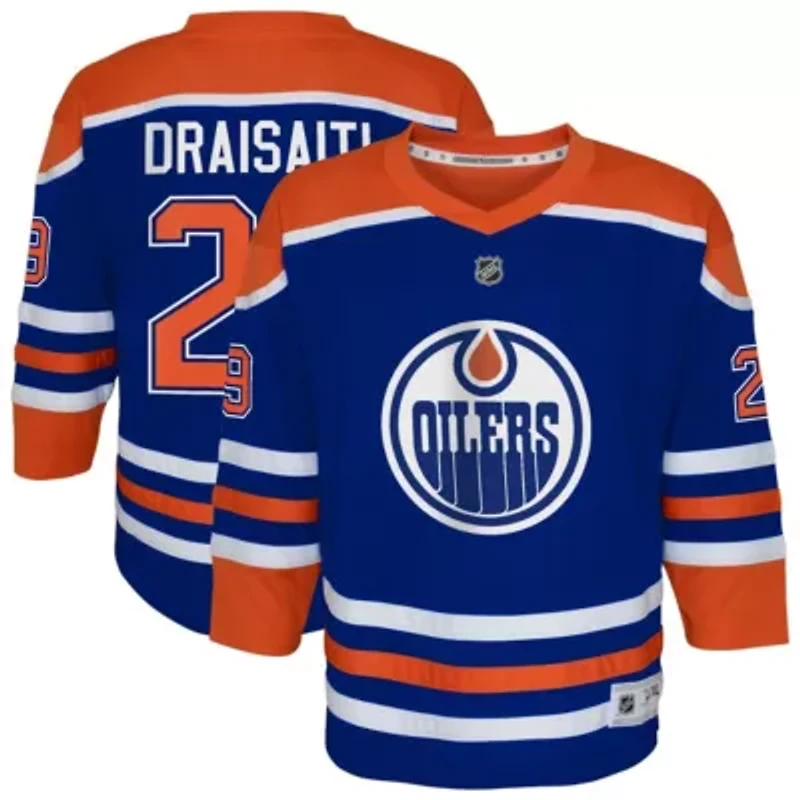 NHL Leon Draisaitl Edmonton Oilers Home Replica Player Jersey