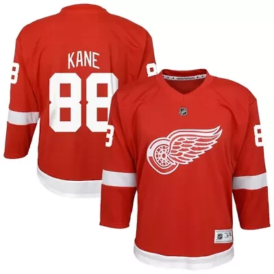 NHL Patrick Kane Detroit Wings Home Replica Player Jersey