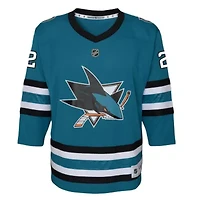 NHL Will Smith San Jose Sharks Home Replica Player Jersey