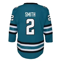 NHL Will Smith San Jose Sharks Home Replica Player Jersey